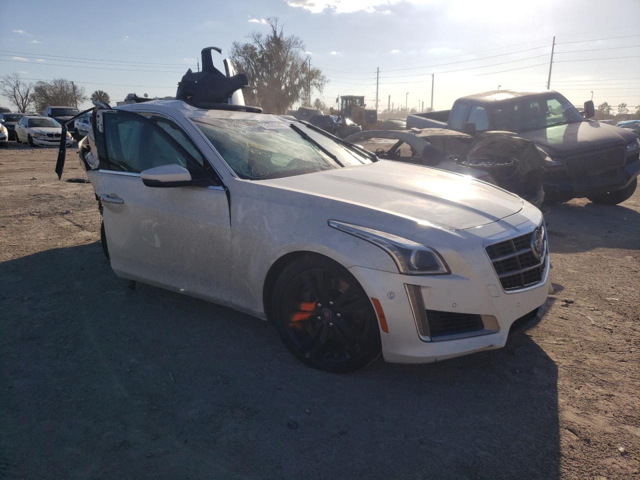 CADILLAC CTS VSPORT 2014 with VIN 1G6AV5S81E0164633 - Photo from auction