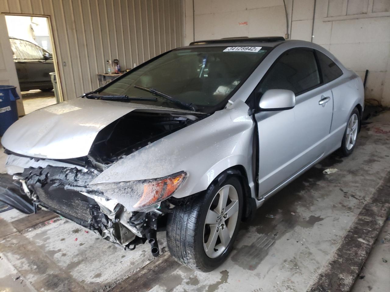 Photo 2 from auction – 2007 HONDA CIVIC EX with VIN 2HGFG12877H585018