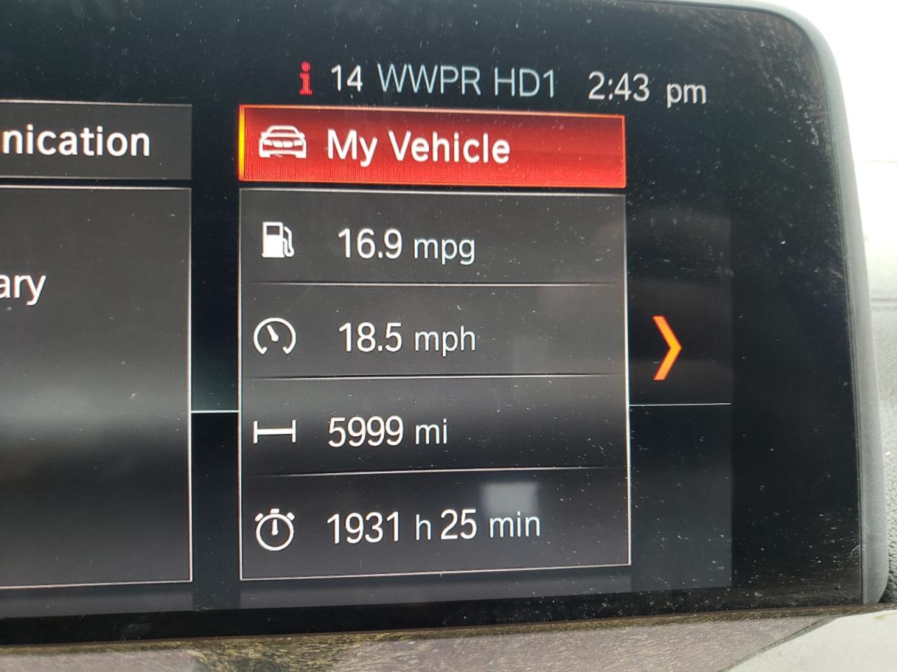 Photo 8 from auction – 2019 BMW X4 M40I with VIN 5UXUJ5C53KLJ64118