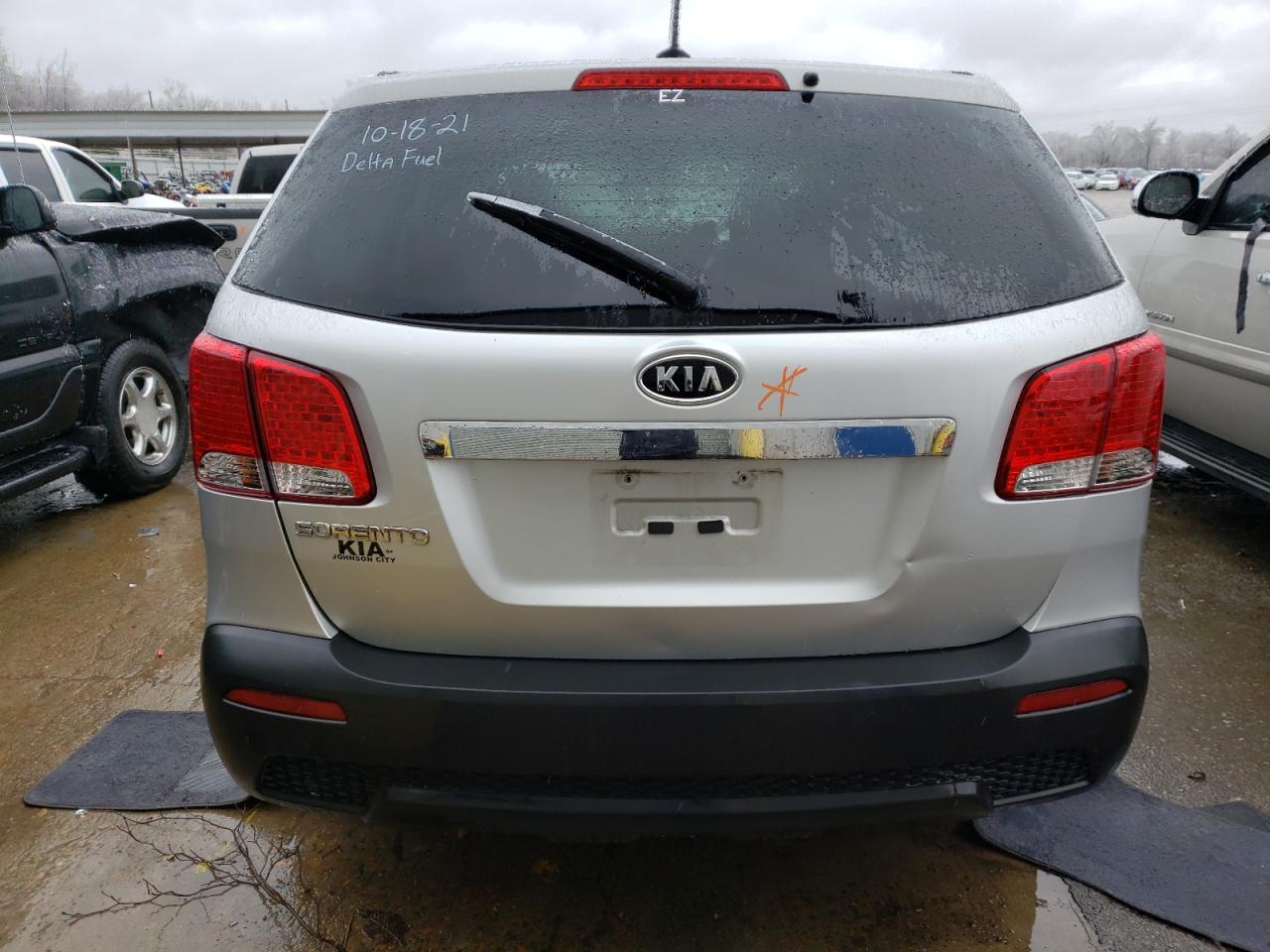 Photo 9 from auction – 2012 KIA SORENTO BA with VIN 5XYKTCA60CG271451