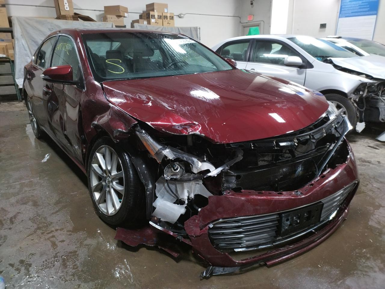 TOYOTA AVALON BAS 2014 with VIN 4T1BK1EB5EU130161 - Photo from auction