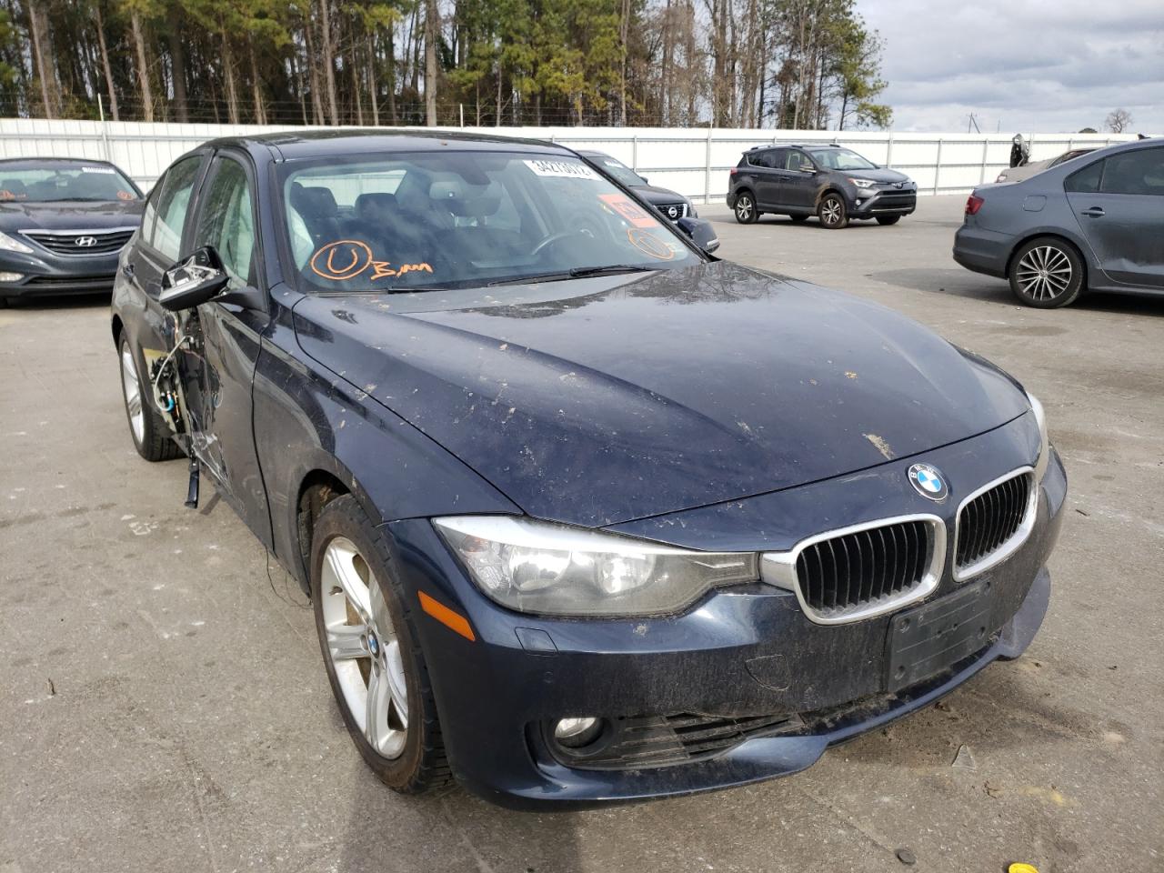 BMW 328 XI 2015 with VIN WBA3B3G54FNR88175 - Photo from auction