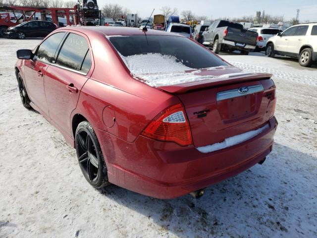 Photo 3 from auction – 2012 FORD FUSION SPO with VIN 3FAHP0DC8CR169034