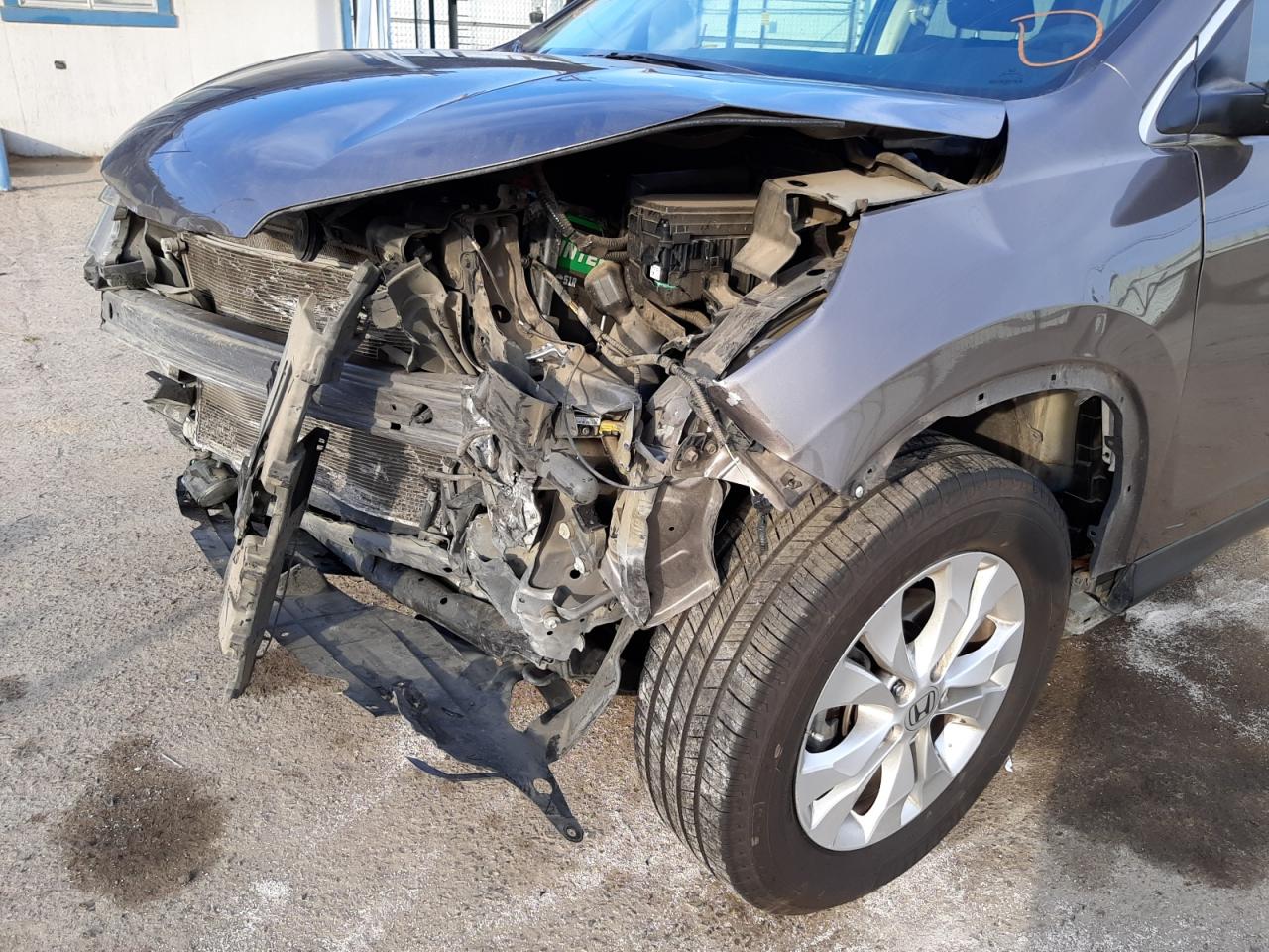 Photo 9 from auction – 2013 HONDA CR-V EX with VIN 3CZRM3H57DG700431