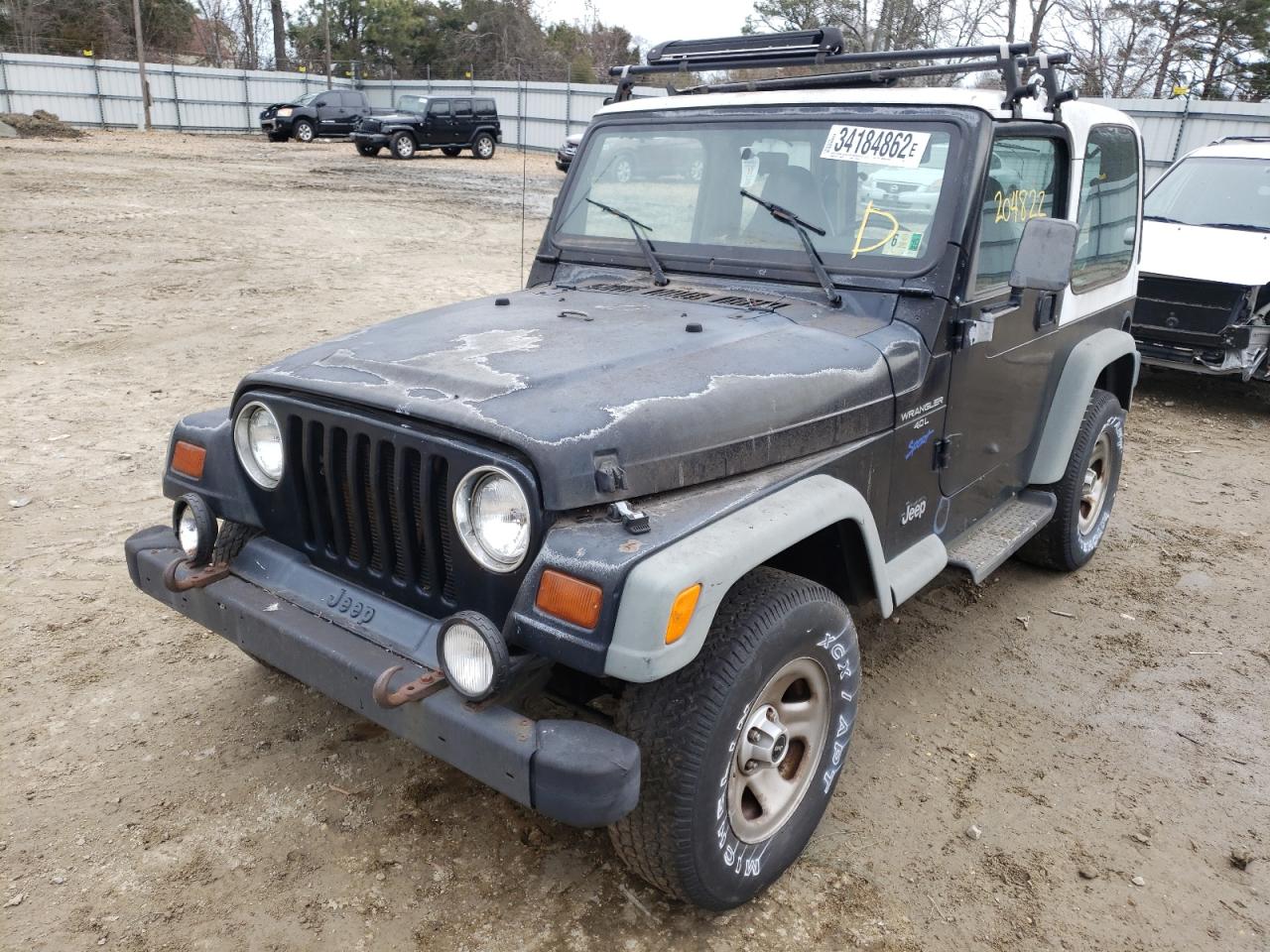 Photo 2 from auction – 1997 JEEP WRANGLER with VIN 1J4FY19S1VP472147