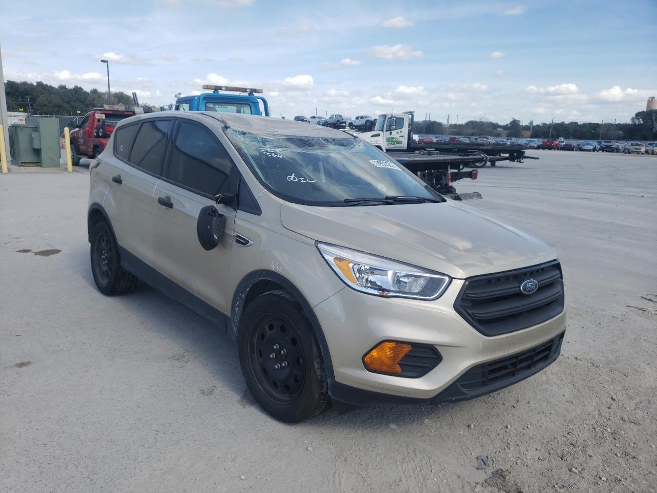 FORD ESCAPE S 2017 with VIN 1FMCU0F72HUA20563 - Photo from auction