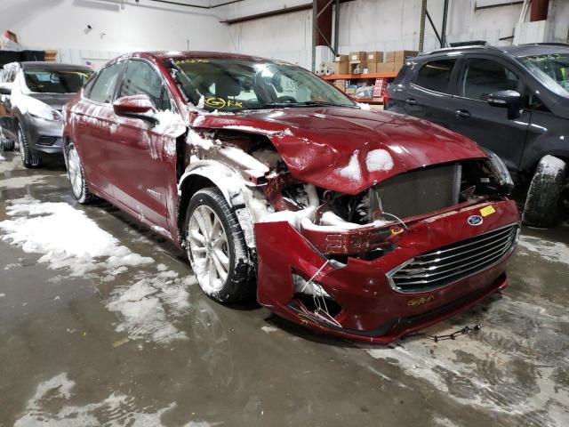 Photo 1 from auction – 2019 FORD FUSION SE with VIN 3FA6P0LU5KR222272