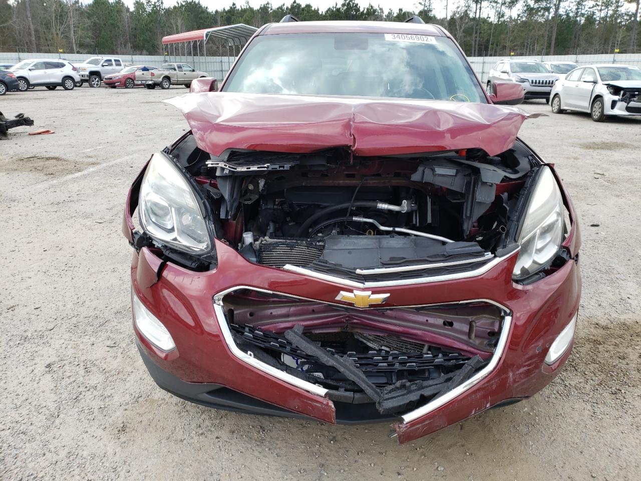 Photo 9 from auction – 2017 CHEVROLET EQUINOX LT with VIN 2GNALCEK8H6245419