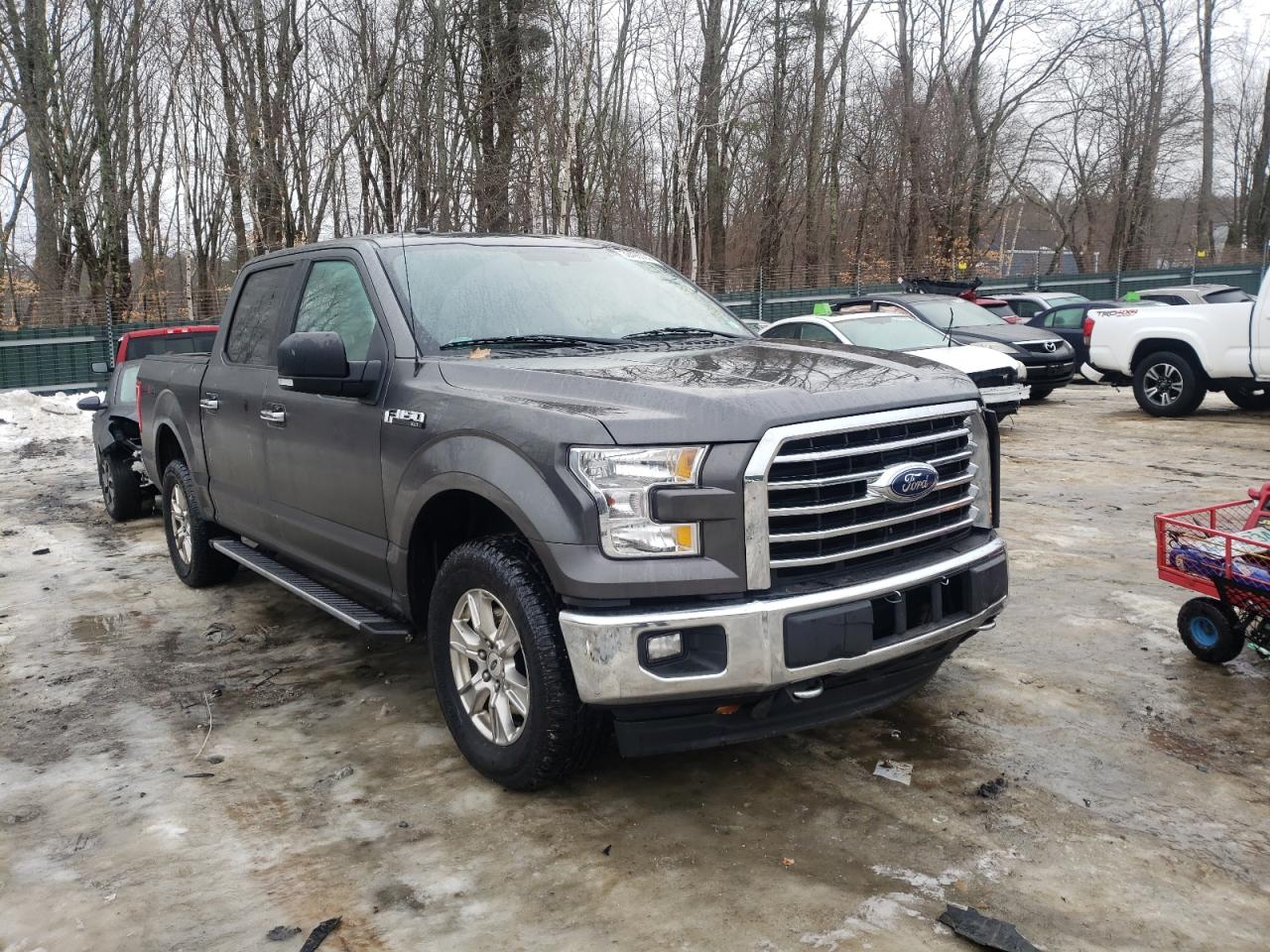 FORD F150 SUPER 2017 with VIN 1FTEW1EF0HFB28254 - Photo from auction