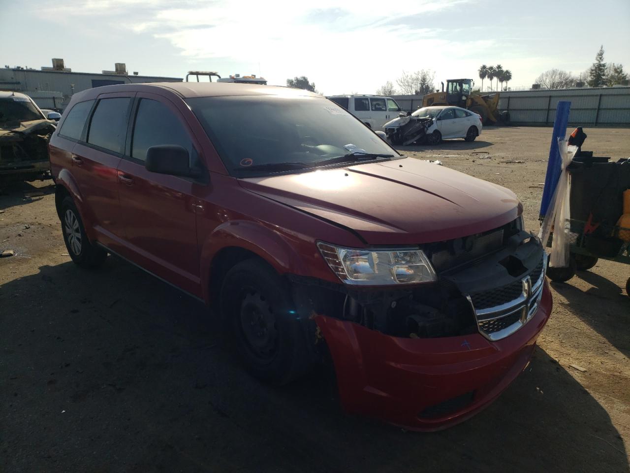 DODGE JOURNEY SE 2012 with VIN 3C4PDCAB2CT282833 - Photo from auction