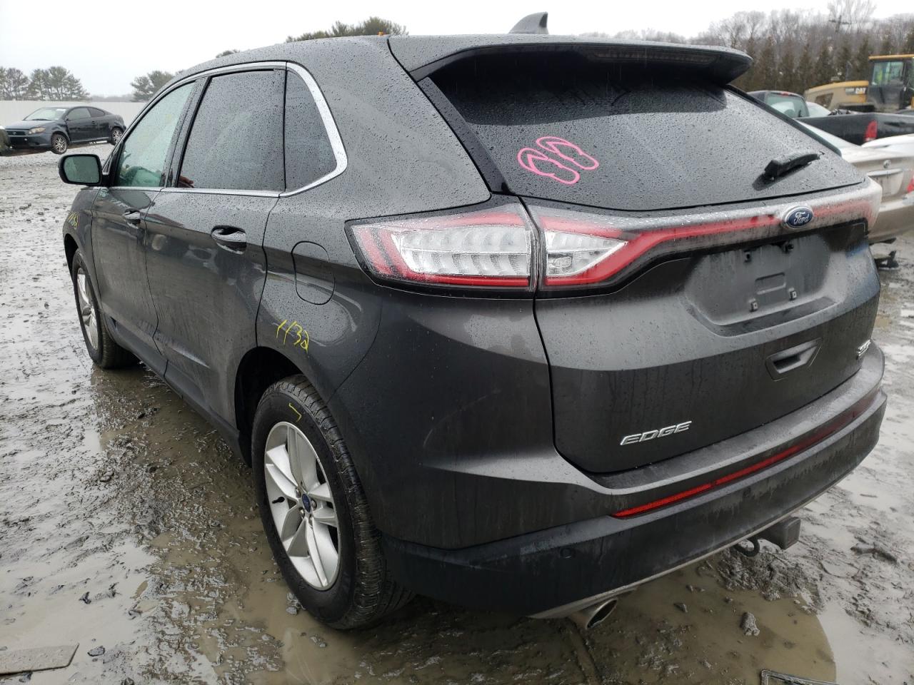 Photo 3 from auction – 2017 FORD EDGE SEL with VIN 2FMPK4J98HBC34695