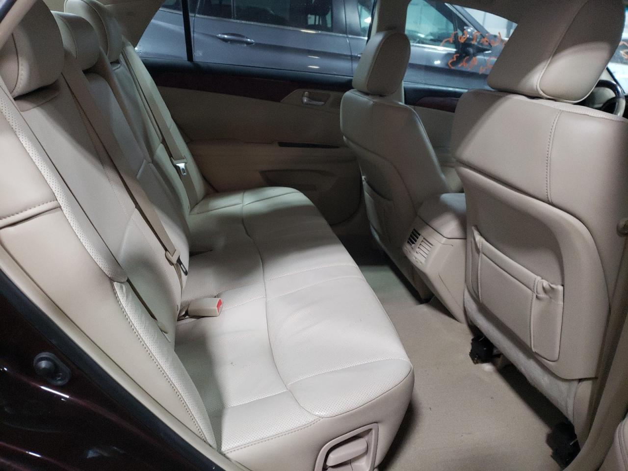 Photo 6 from auction – 2012 TOYOTA AVALON BAS with VIN 4T1BK3DB7CU457705