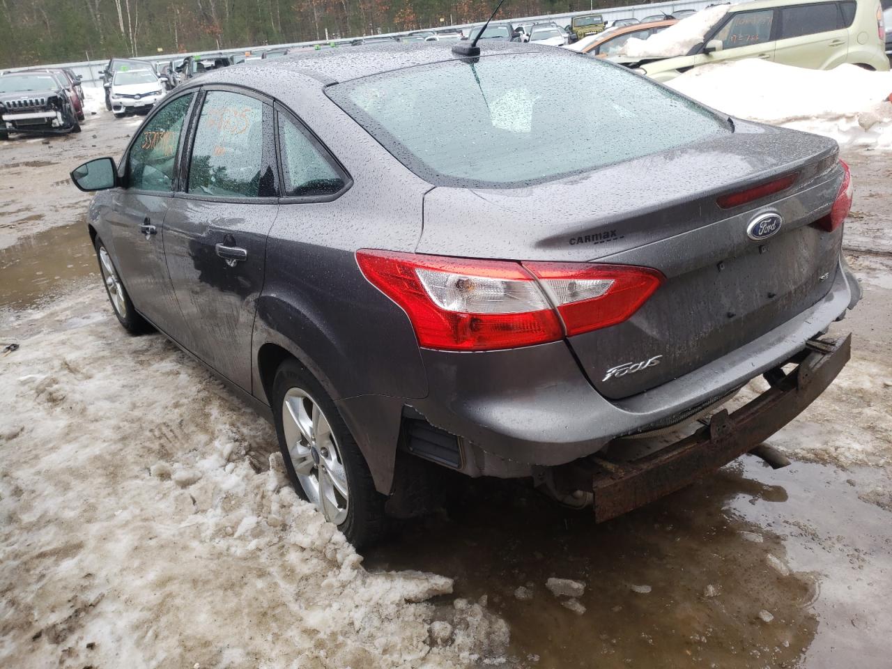 Photo 3 from auction – 2013 FORD FOCUS SE with VIN 1FADP3F2XDL329967