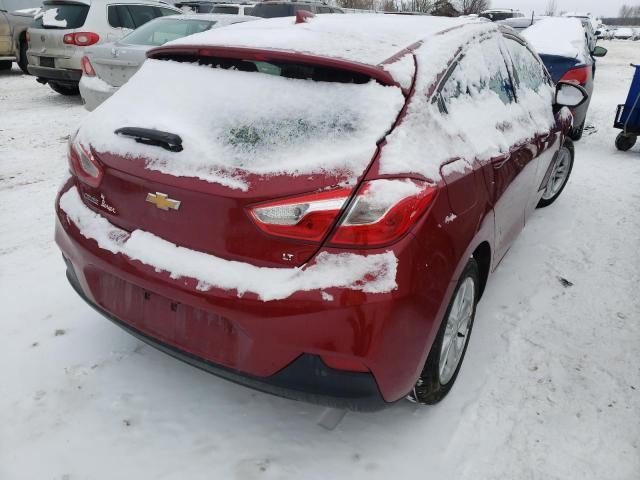 Photo 4 from auction – 2017 CHEVROLET CRUZE LT with VIN 3G1BE6SM4HS511155