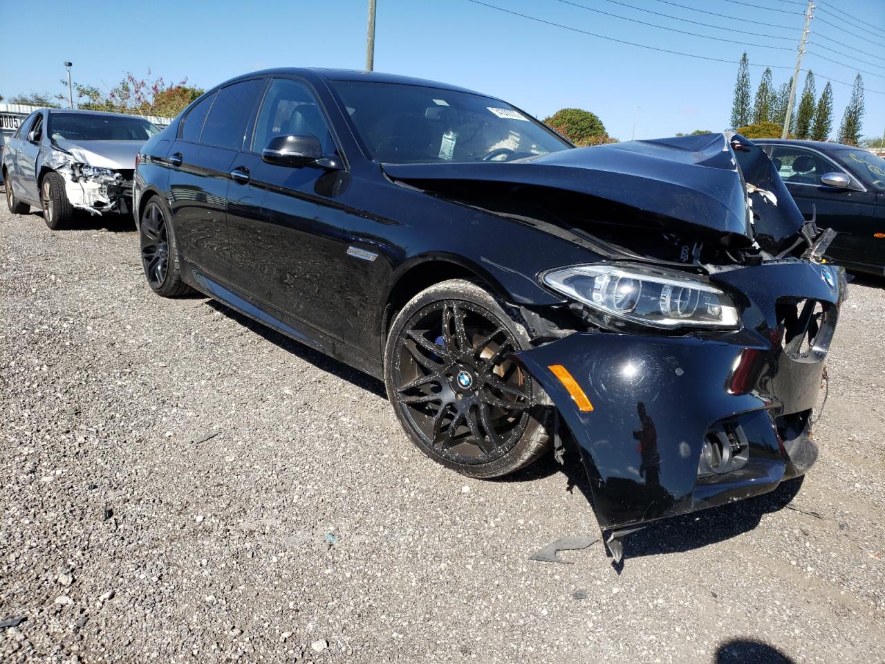 BMW 528 I 2014 with VIN WBA5A5C59ED505796 - Photo from auction
