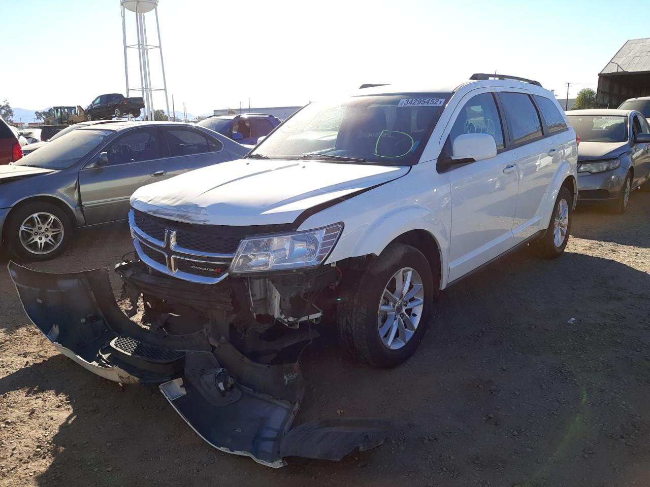 Photo 2 from auction – 2014 DODGE JOURNEY with VIN 3C4PDCBBXET141977