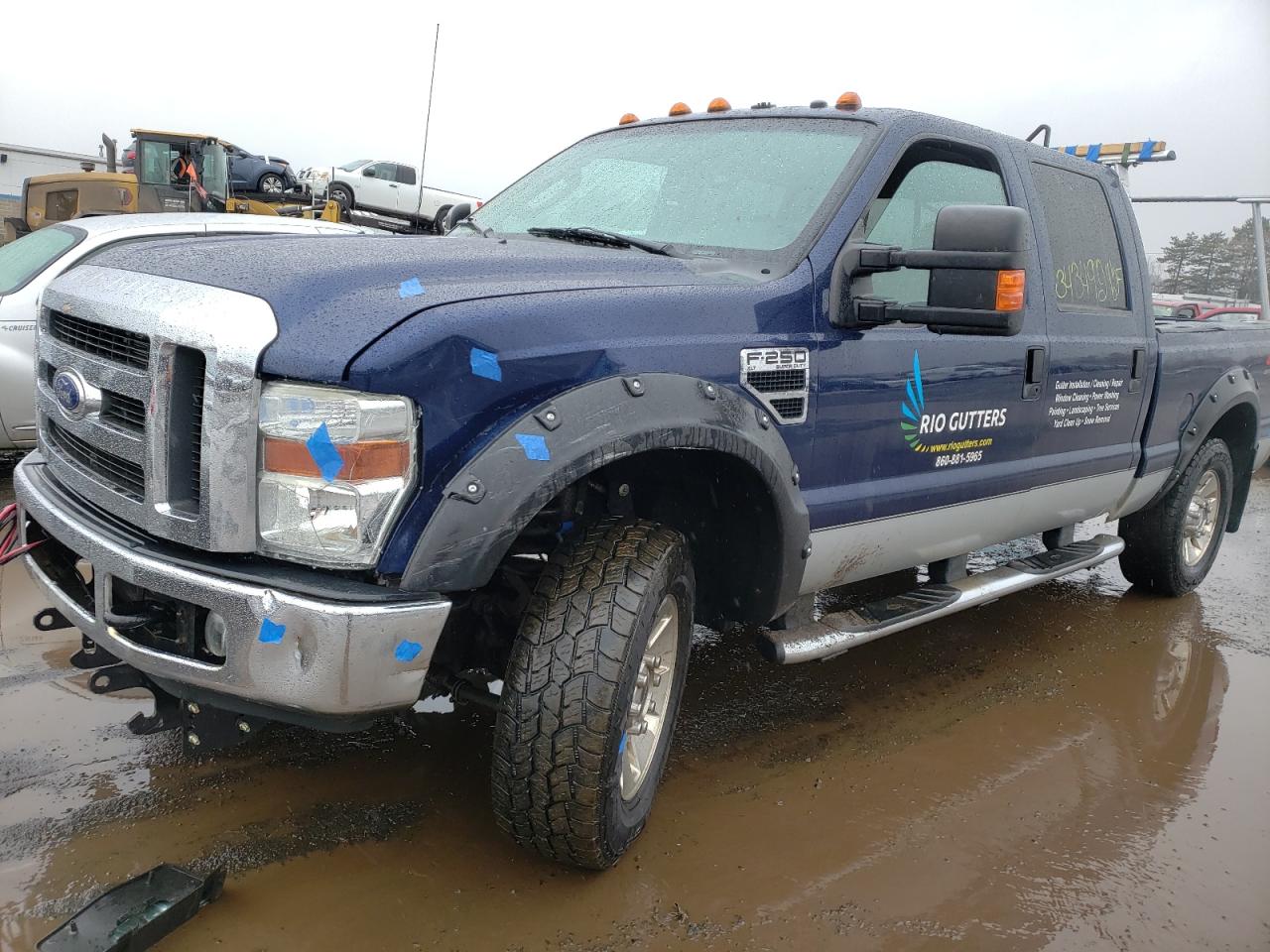 Photo 9 from auction – 2008 FORD F250 SUPER with VIN 1FTSW21528EB54835