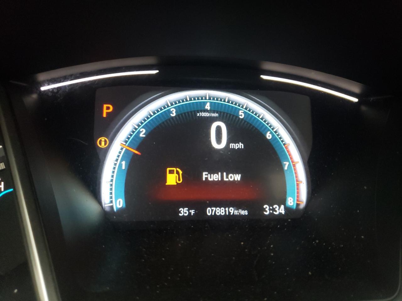 Photo 8 from auction – 2018 HONDA CIVIC EX with VIN JHMFC1F35JX029302