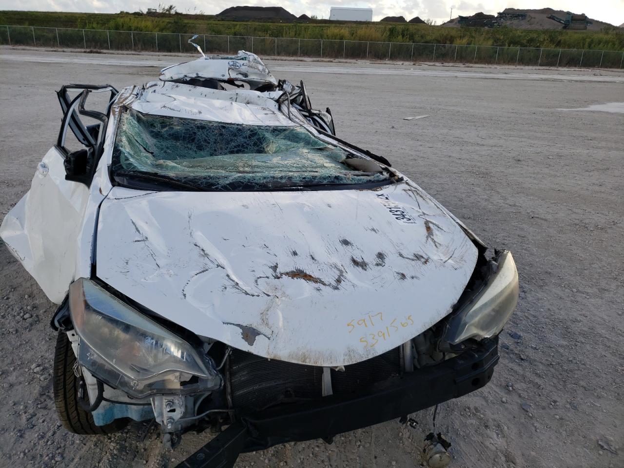 Photo 9 from auction – 2016 TOYOTA COROLLA L with VIN 2T1BURHE0GC633826