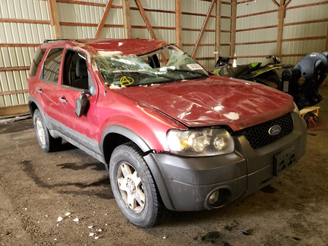 FORD ESCAPE XLT 2006 with VIN 1FMYU93176KD17072 - Photo from auction