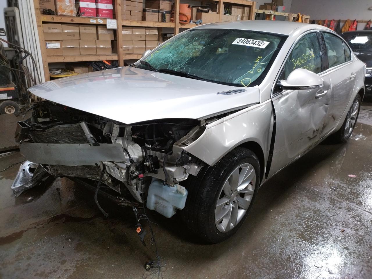 Photo 2 from auction – 2016 BUICK REGAL with VIN 2G4GK5EX4G9103431