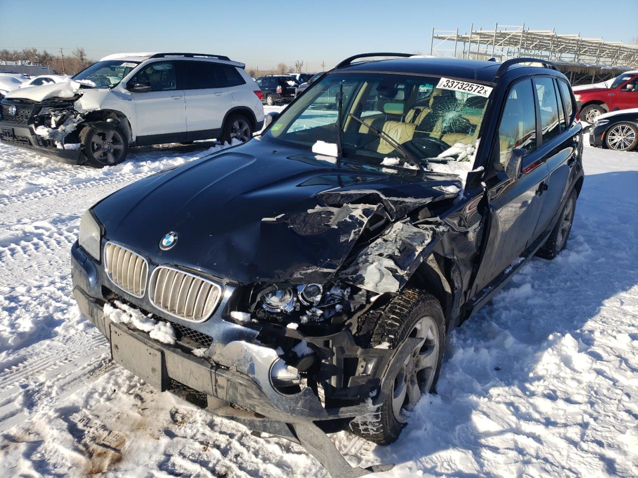 Photo 2 from auction – 2007 BMW X3 3.0SI with VIN WBXPC934X7WF00365