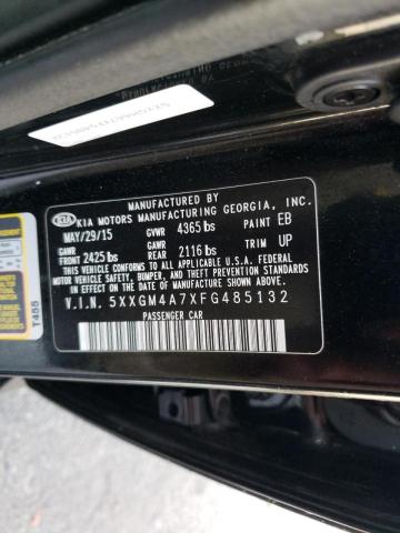 Photo 10 from auction – 2015 KIA OPTIMA LX with VIN 5XXGM4A7XFG485132