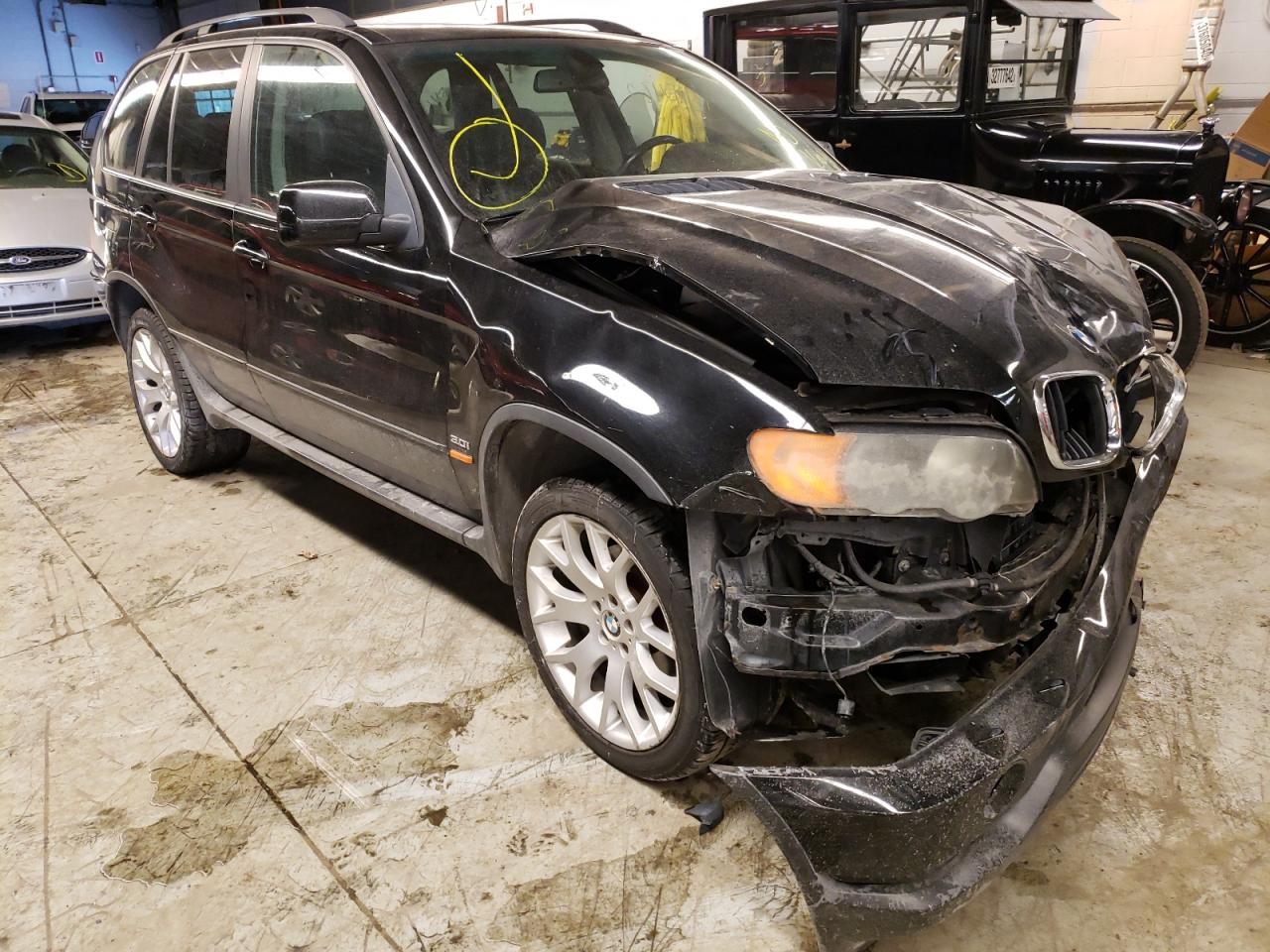 BMW X5 3.0I 2003 with VIN 5UXFA53553LV94839 - Photo from auction