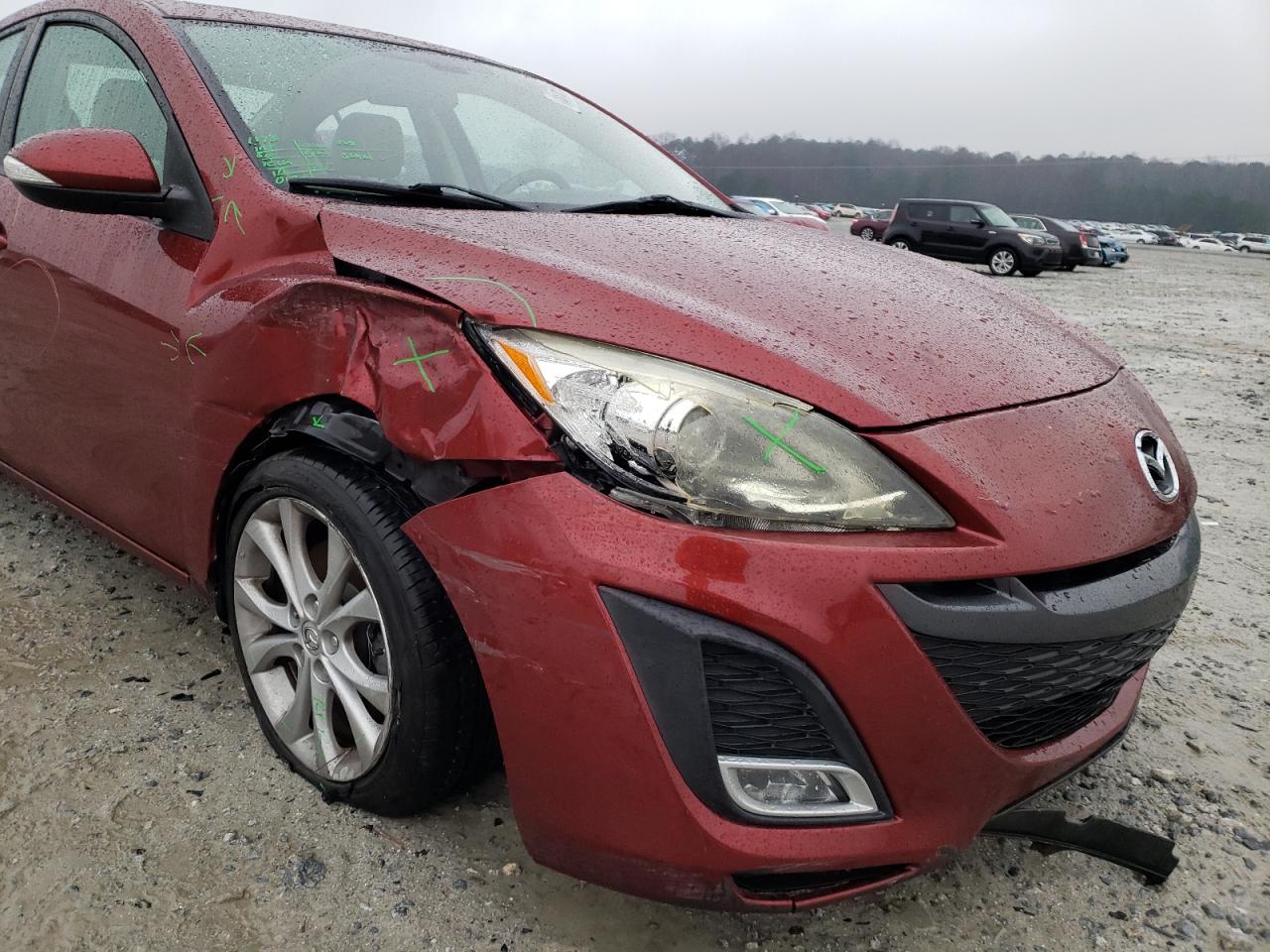 Photo 9 from auction – 2010 MAZDA 3 S with VIN JM1BL1S69A1160753