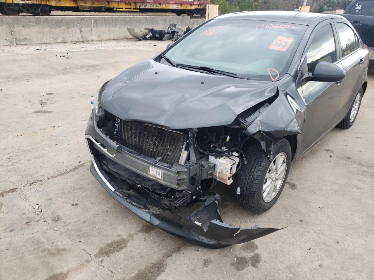 Photo 9 from auction – 2018 CHEVROLET SONIC LT with VIN 1G1JD5SH8J4123766