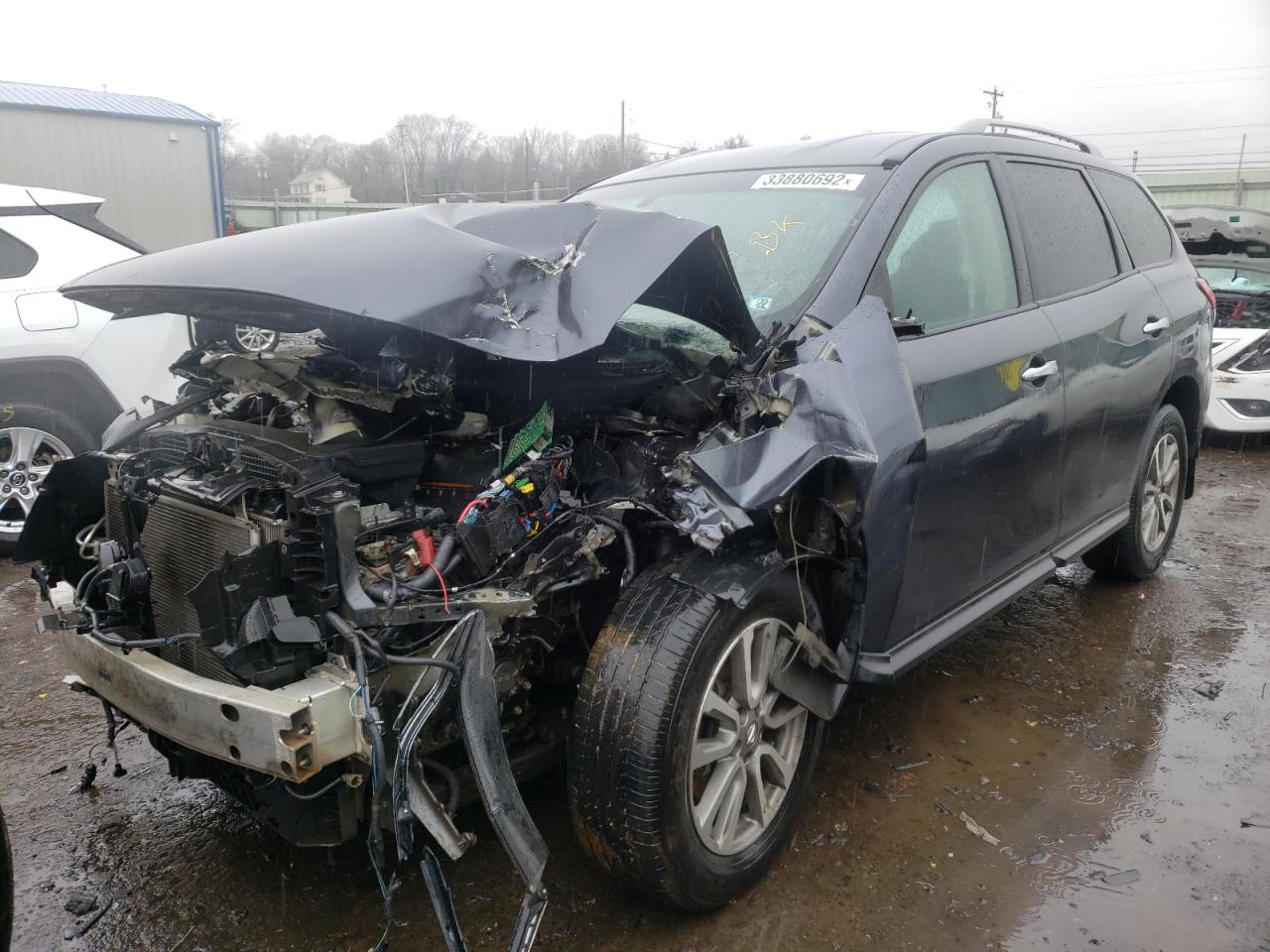 Photo 2 from auction – 2014 NISSAN PATHFINDER with VIN 5N1AR2MN1EC650291