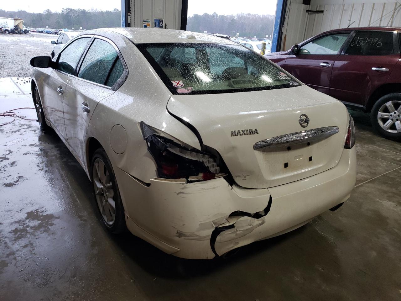 Photo 3 from auction – 2012 NISSAN MAXIMA S with VIN 1N4AA5AP2CC835407