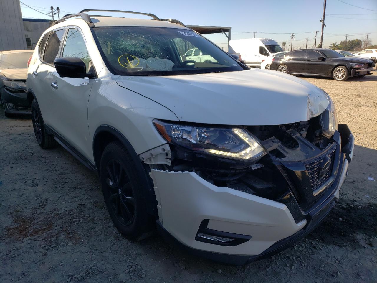 NISSAN ROGUE S 2018 with VIN 5N1AT2MT2JC748997 - Photo from auction