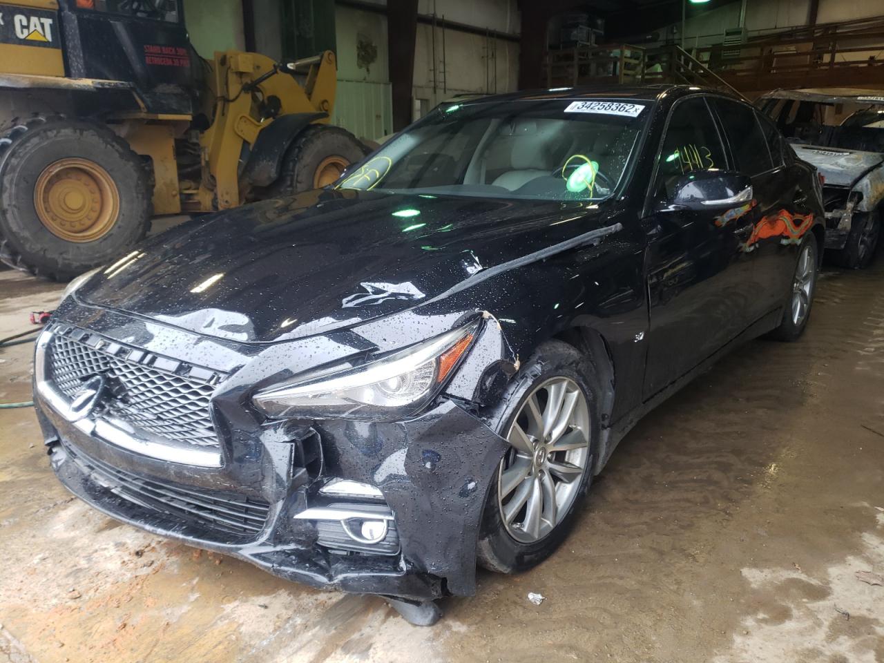 Photo 2 from auction – 2014 INFINITI Q50 BASE with VIN JN1BV7AP2EM691629
