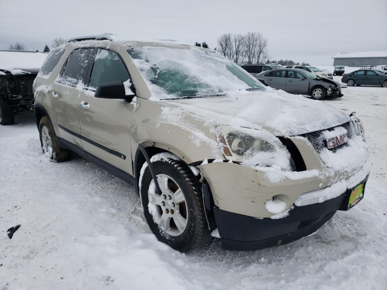 Photo 1 from auction – 2009 GMC ACADIA SLE with VIN 1GKEV13D99J176861