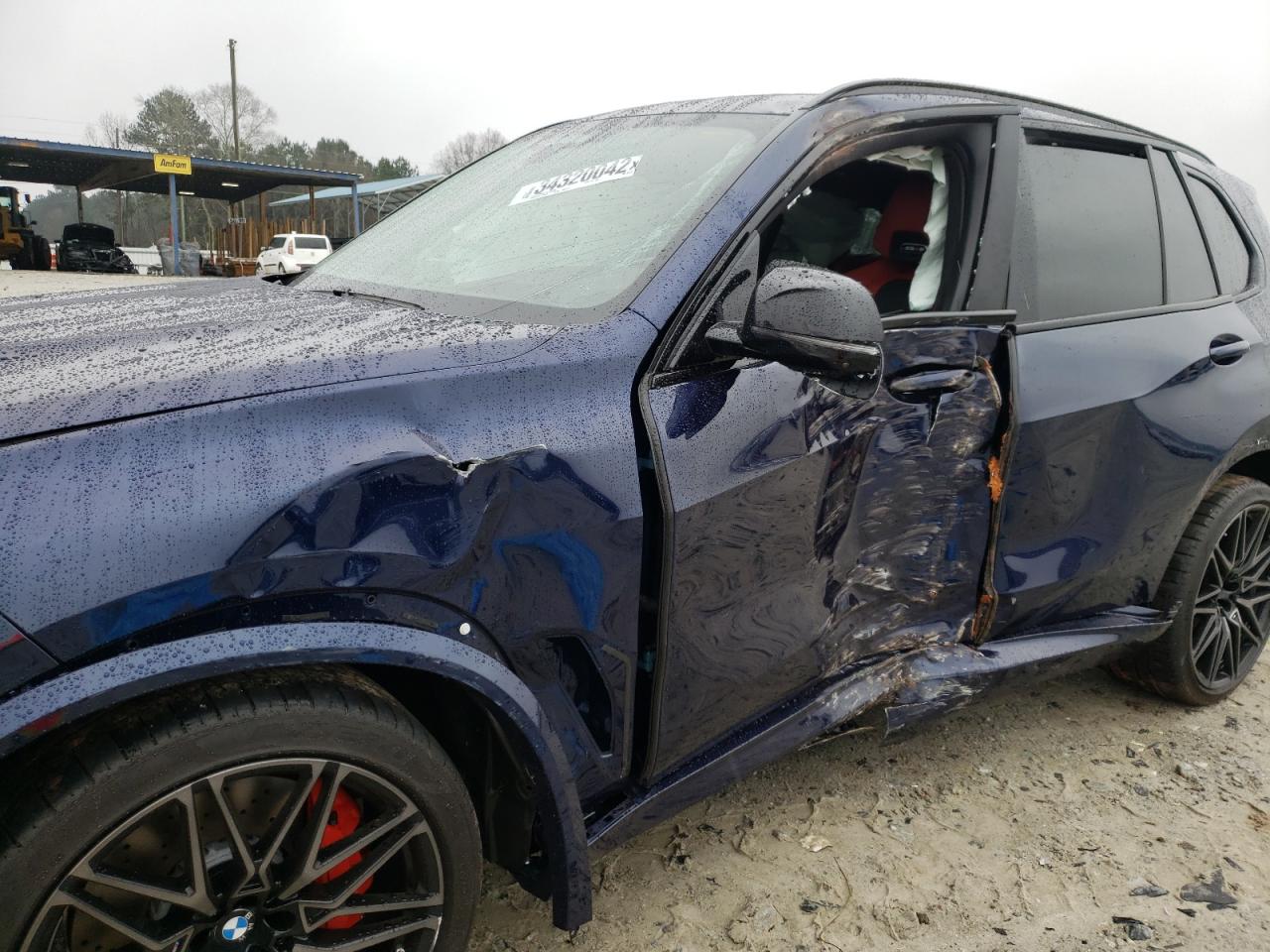 Photo 9 from auction – 2021 BMW X5 M with VIN 5YMJU0C04M9G02013