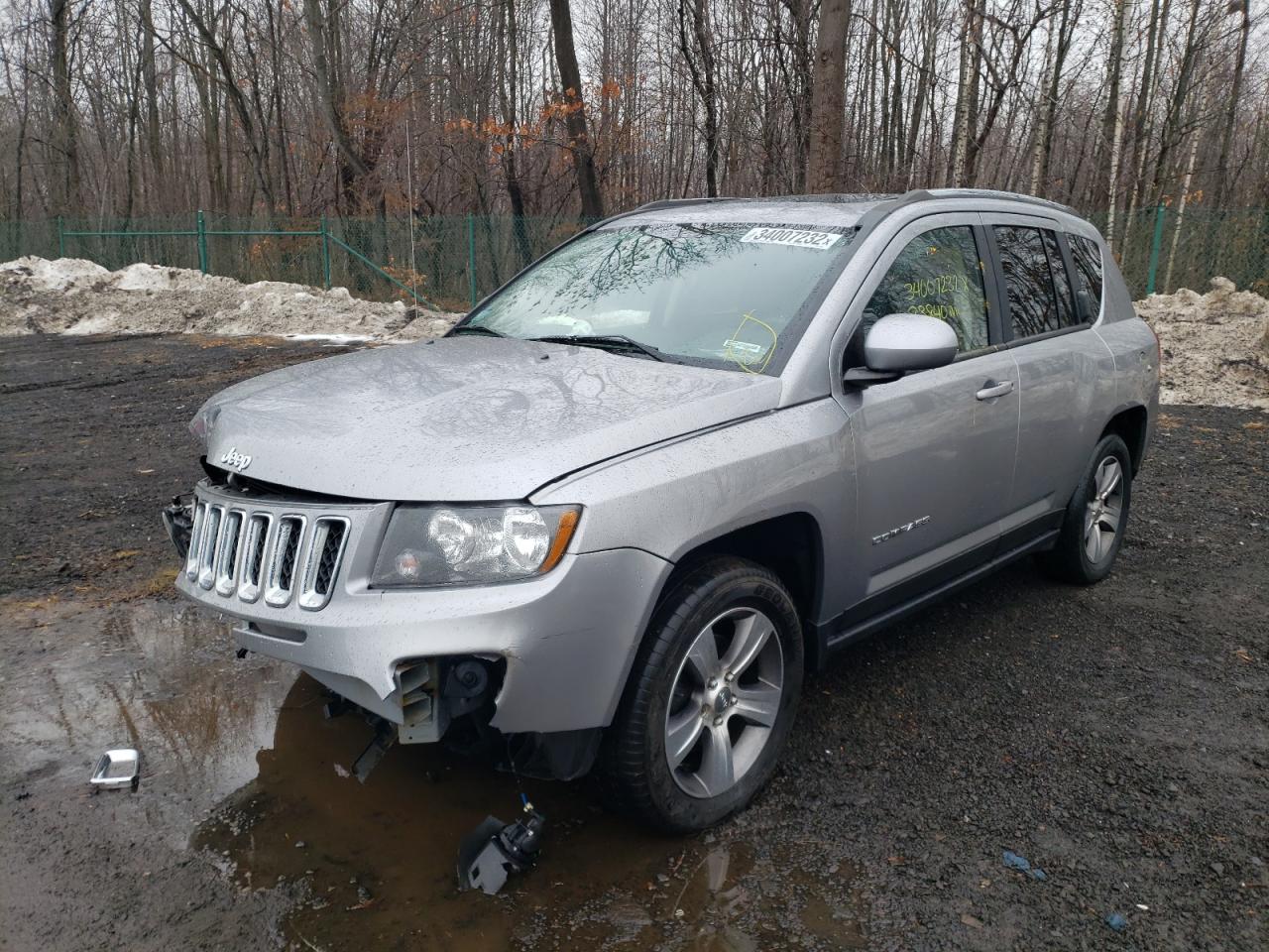 Photo 2 from auction – 2016 JEEP COMPASS LA with VIN 1C4NJDEB3GD772502