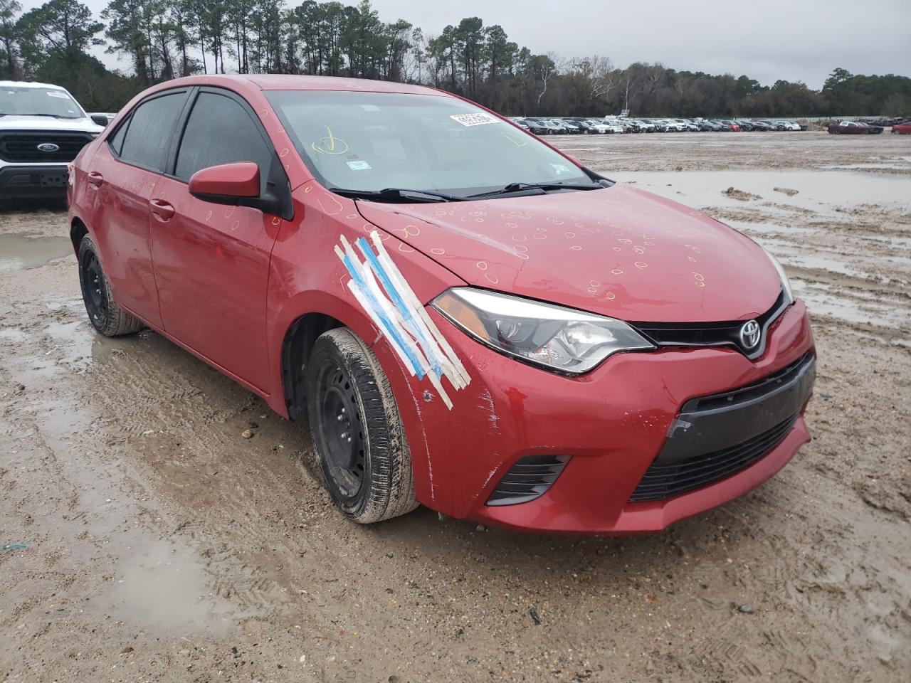 TOYOTA COROLLA L 2015 with VIN 5YFBURHE0FP236731 - Photo from auction