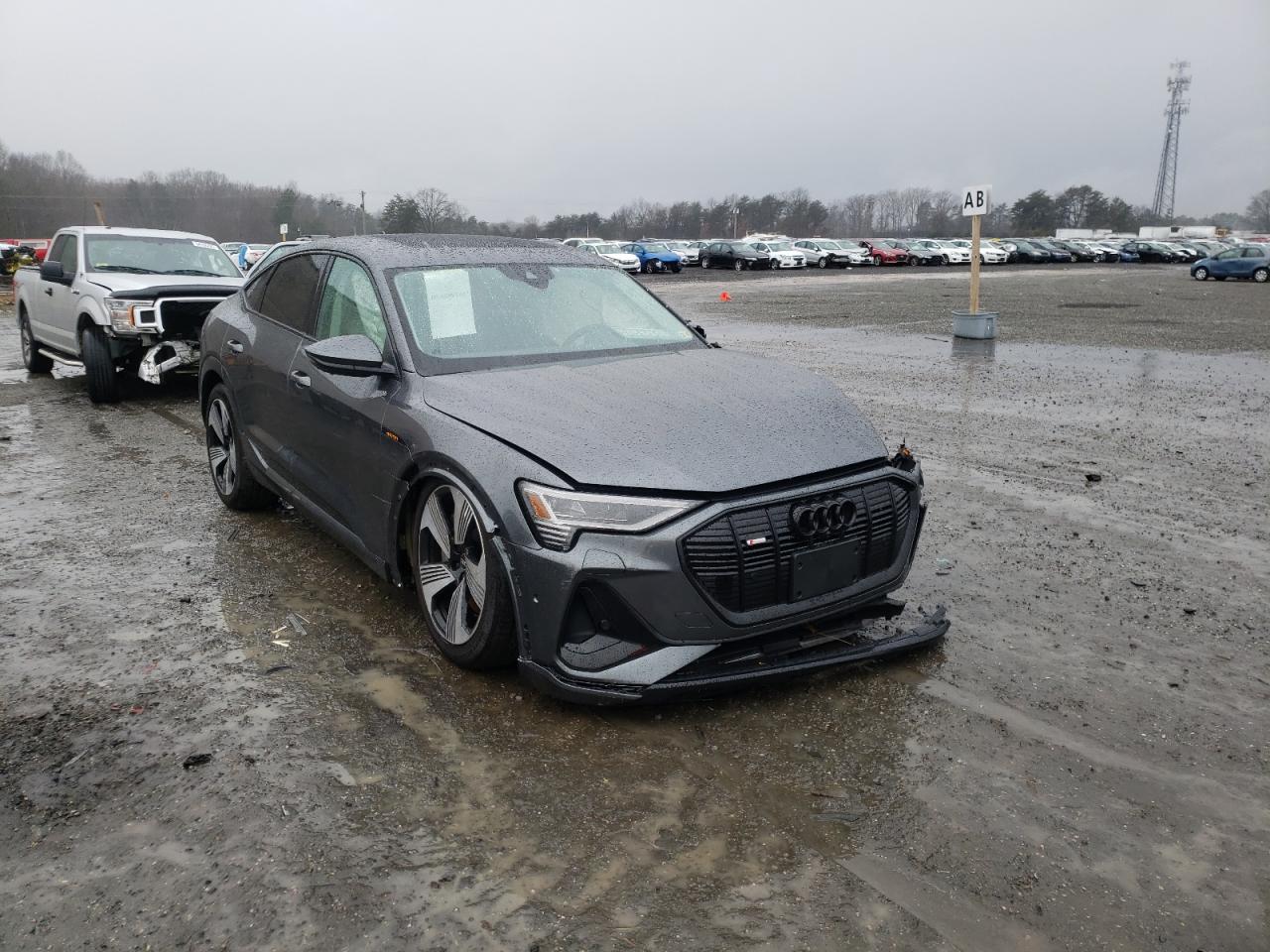AUDI E-TRON SPO 2021 with VIN WA13ABGE1MB041023 - Photo from auction