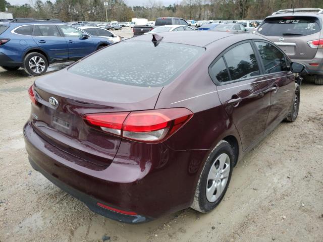 Photo 4 from auction – 2017 KIA FORTE LX with VIN 3KPFK4A78HE150965