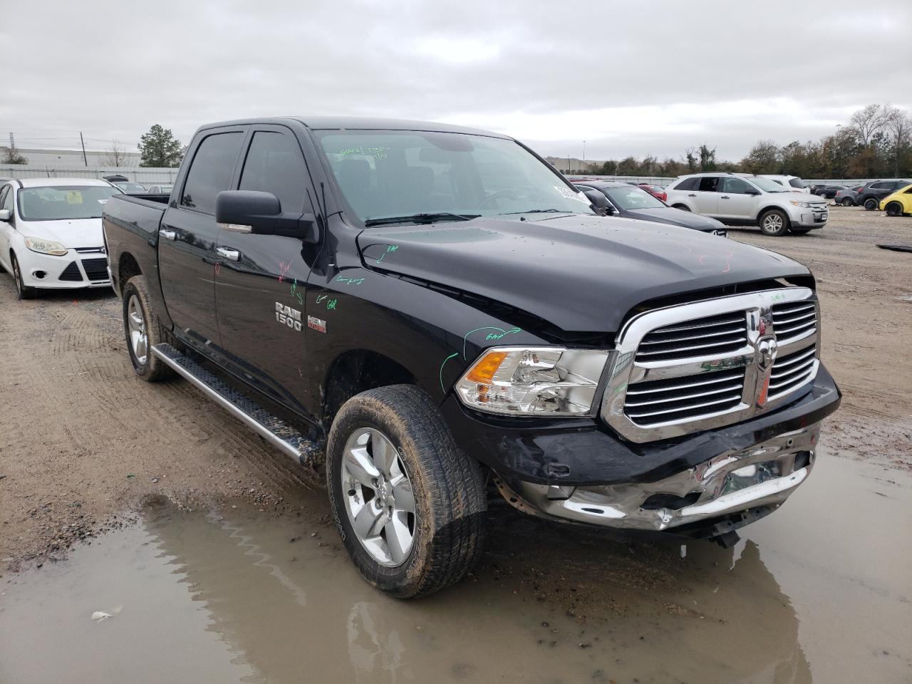 RAM 1500 SLT 2018 with VIN 1C6RR7LT0JS329760 - Photo from auction