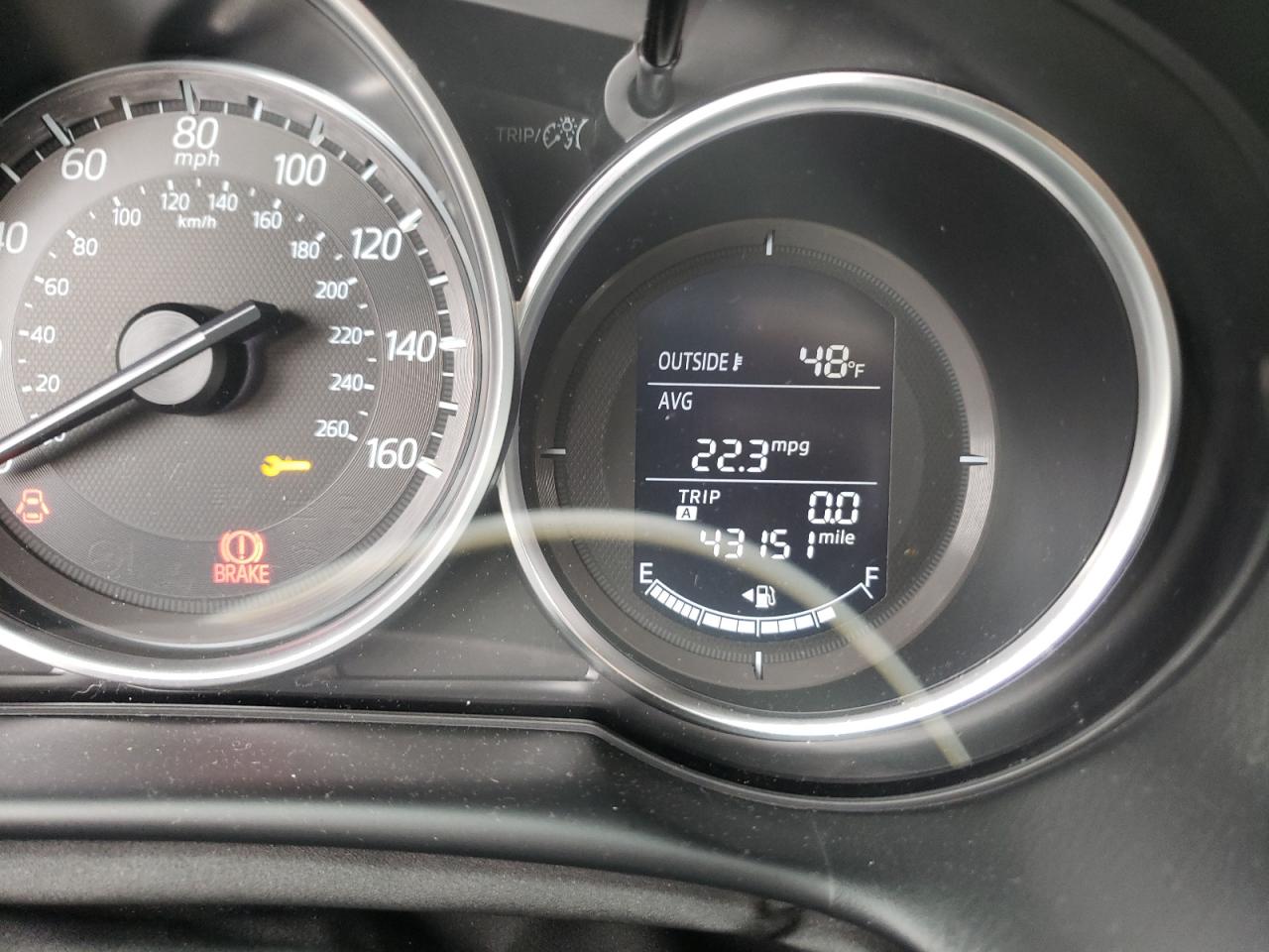 Photo 8 from auction – 2016 MAZDA CX-5 TOURI with VIN JM3KE4CY0G0816484