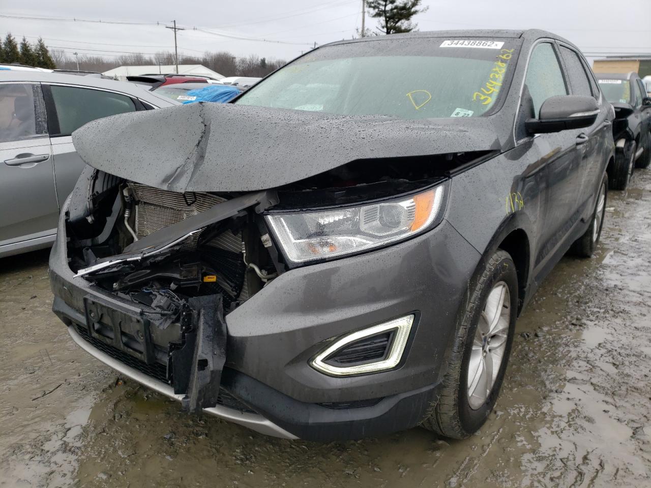 Photo 2 from auction – 2017 FORD EDGE SEL with VIN 2FMPK4J98HBC34695