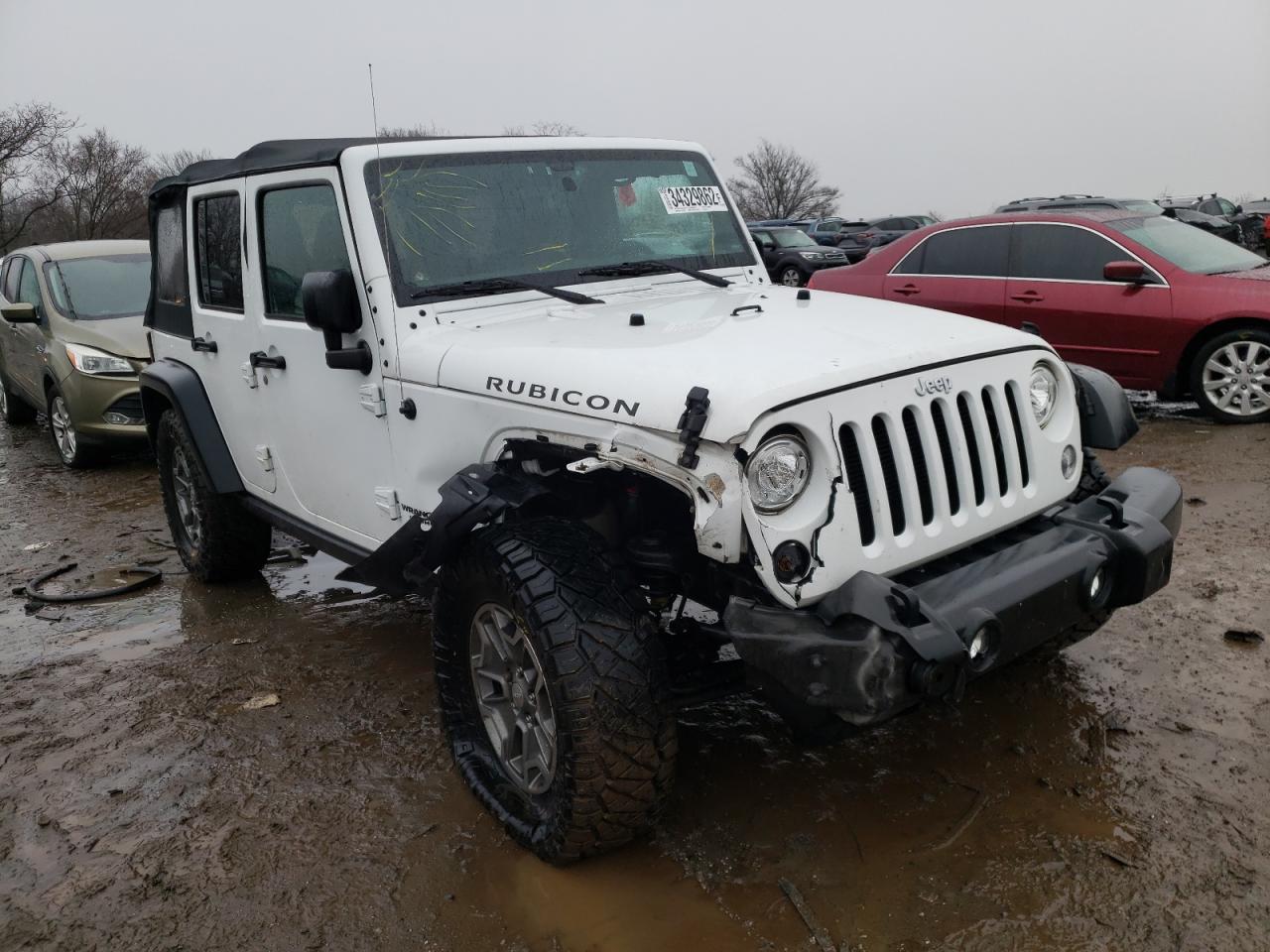 Photo 1 from auction – 2017 JEEP WRANGLER U with VIN 1C4HJWFG4HL624627