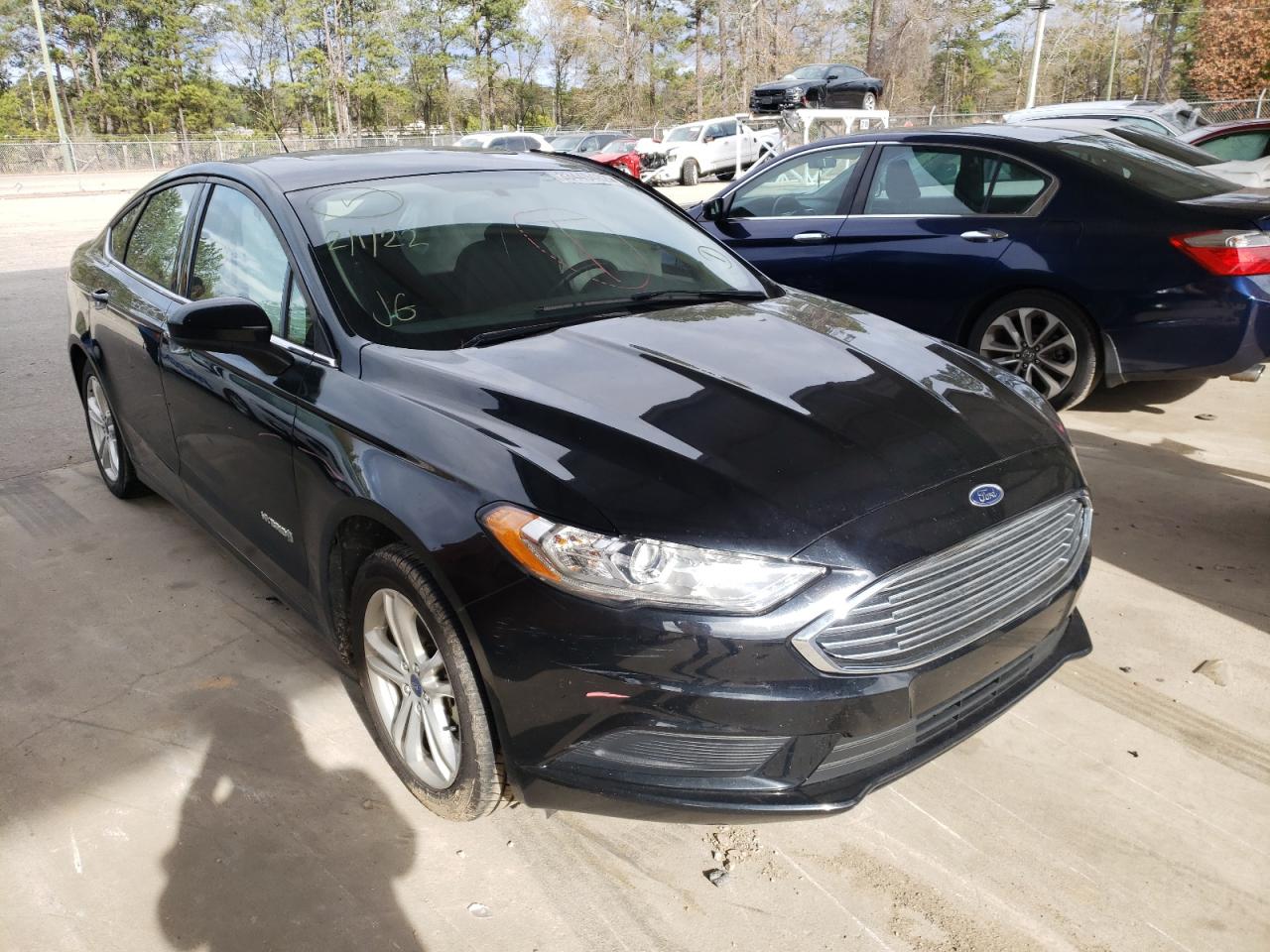 Photo 1 from auction – 2018 FORD FUSION SE with VIN 3FA6P0LU1JR197224