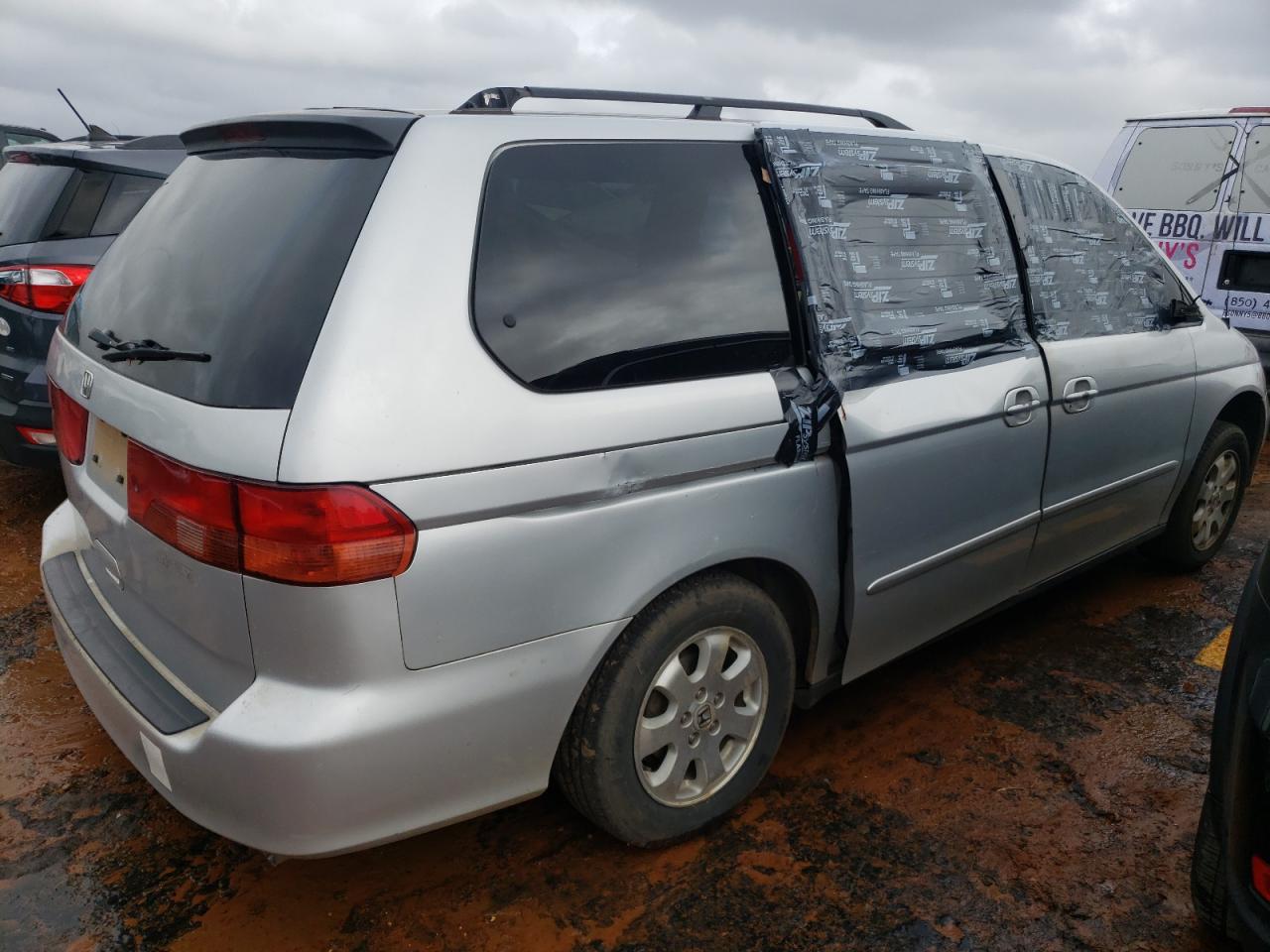 Photo 9 from auction – 2001 HONDA ODYSSEY EX with VIN 2HKRL18641H619167