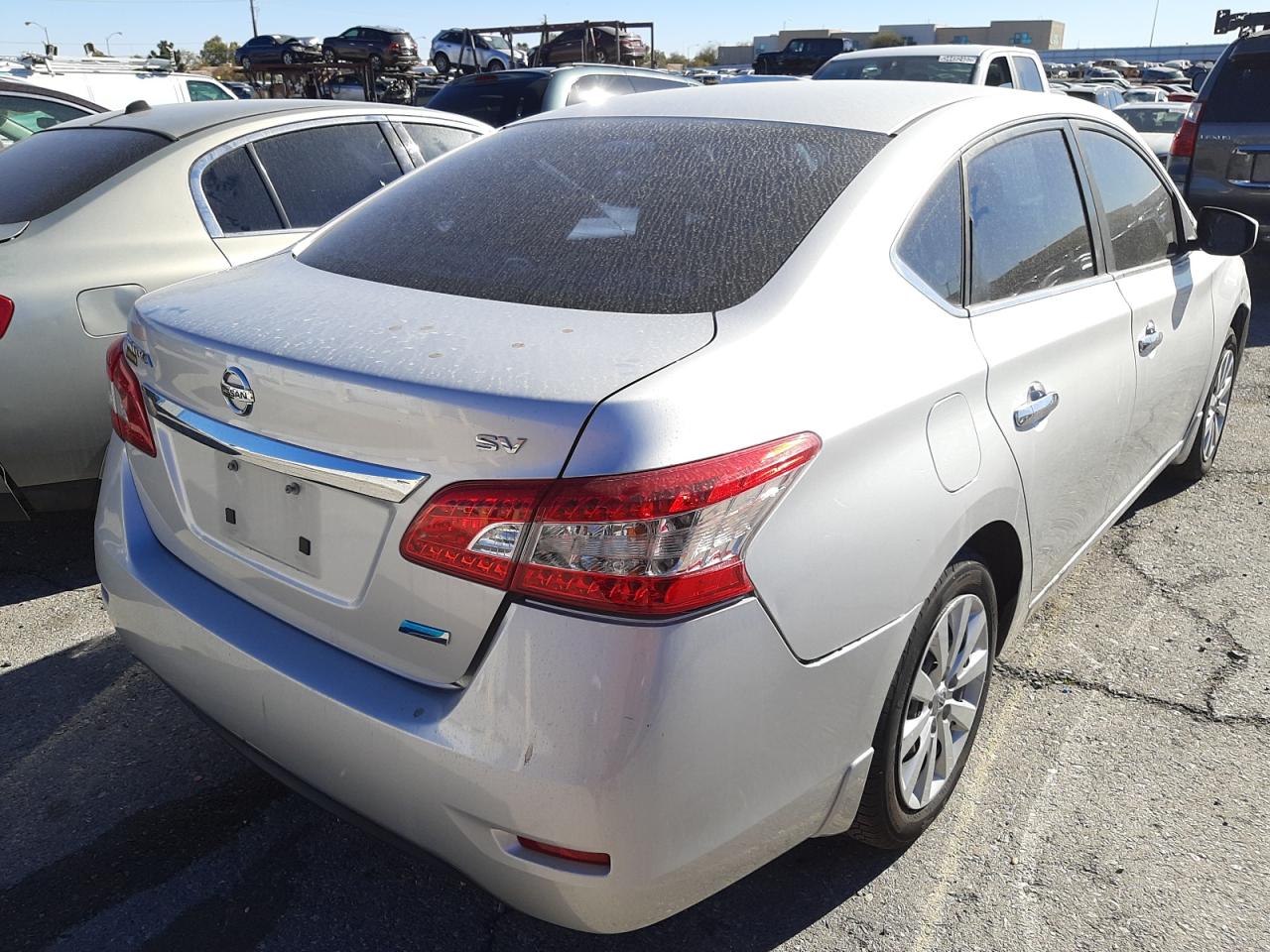 Photo 4 from auction – 2014 NISSAN SENTRA S with VIN 3N1AB7AP6EL669406