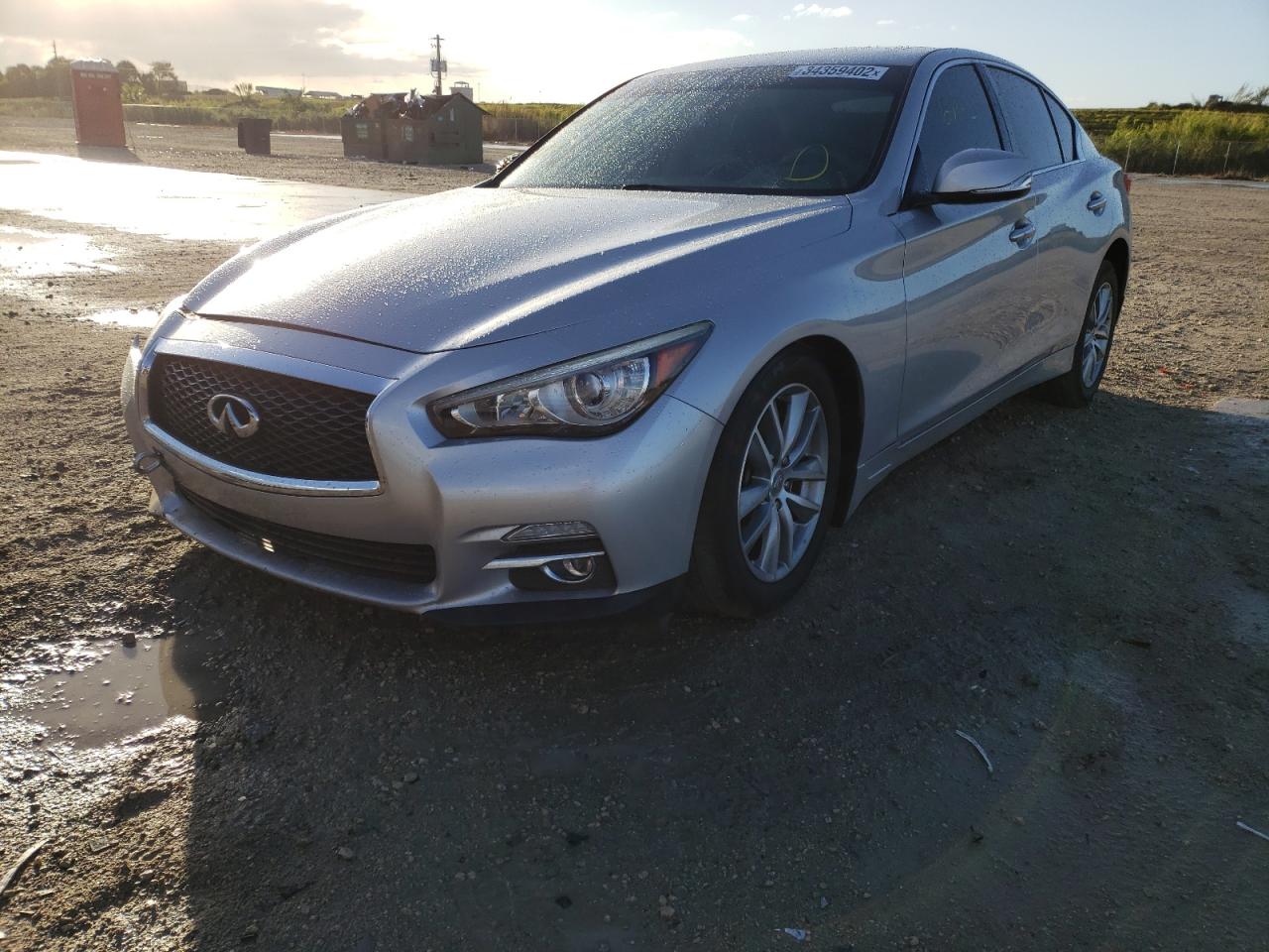 Photo 2 from auction – 2015 INFINITI Q50 BASE with VIN JN1BV7AP0FM344558