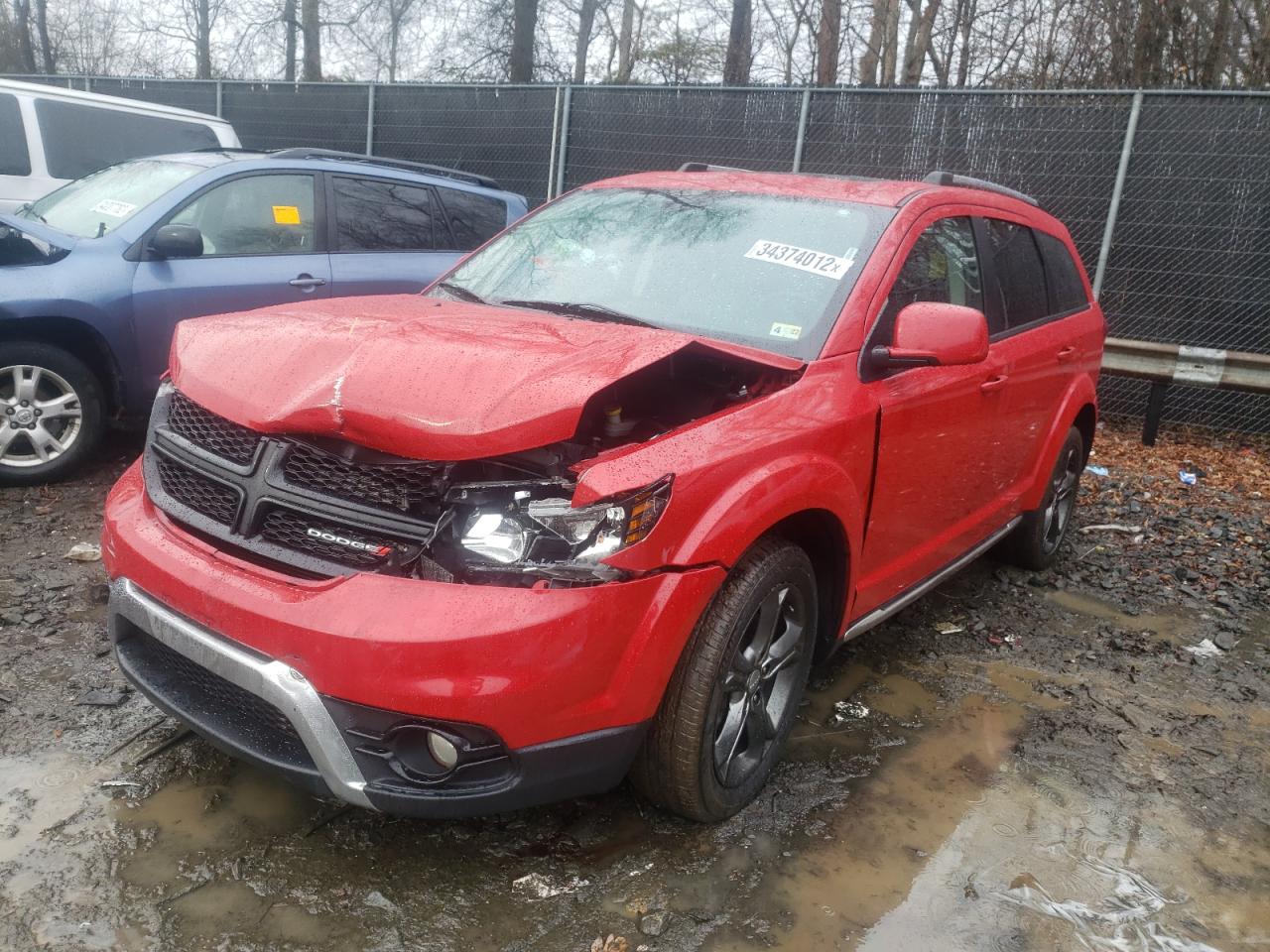 Photo 2 from auction – 2015 DODGE JOURNEY CR with VIN 3C4PDDGG5FT748851