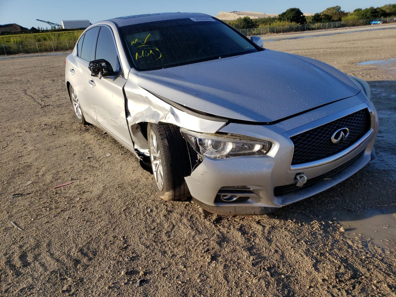 Photo 1 from auction – 2015 INFINITI Q50 BASE with VIN JN1BV7AP0FM344558